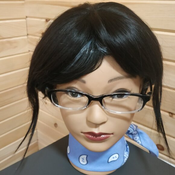 Rectangular Fashion Glasses with Fake Plastic Lenses - Picture 3 of 6